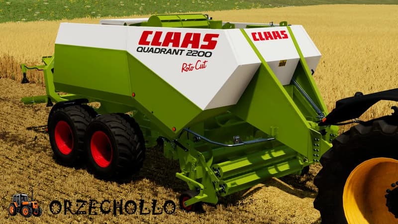CLAAS QUADRANT 2200RC EDITED