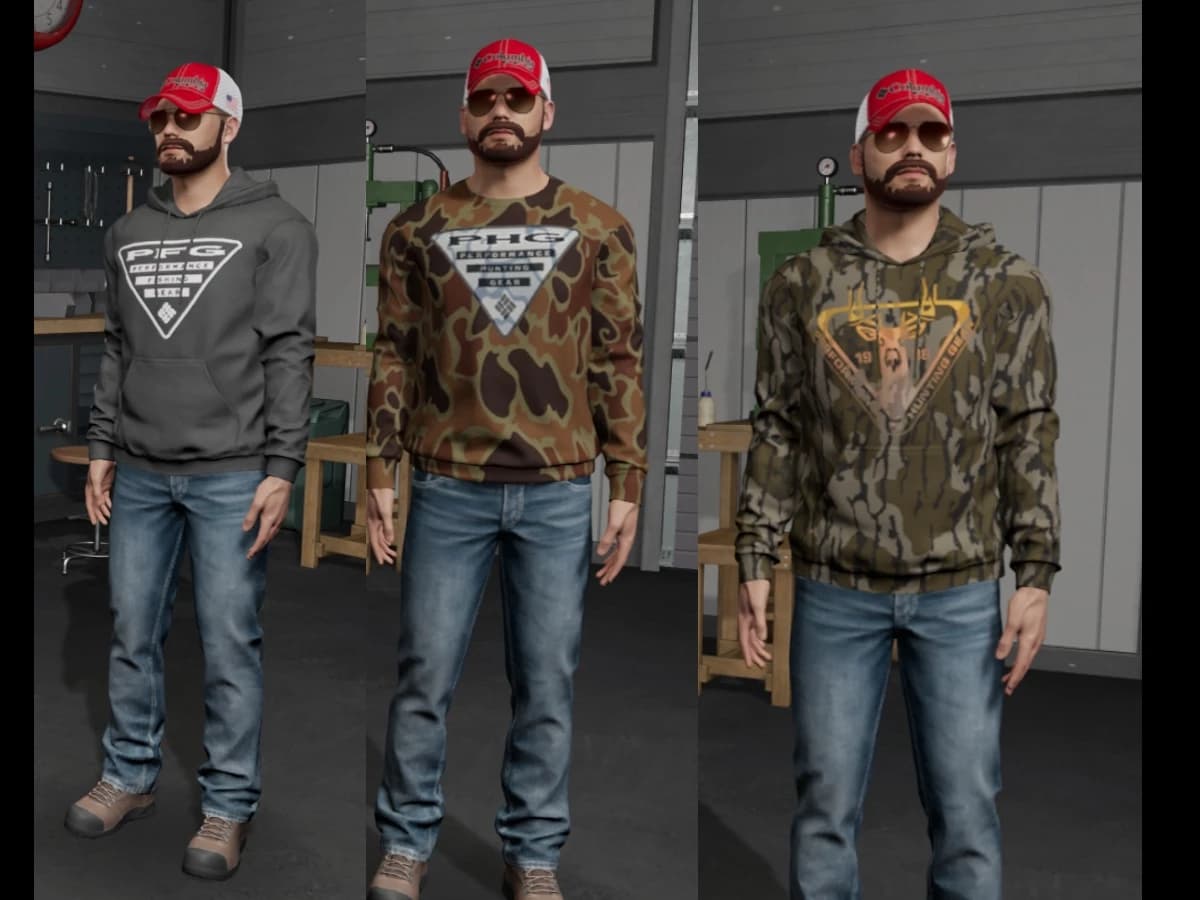 COLUMBIA THEMED CLOTHING PACK