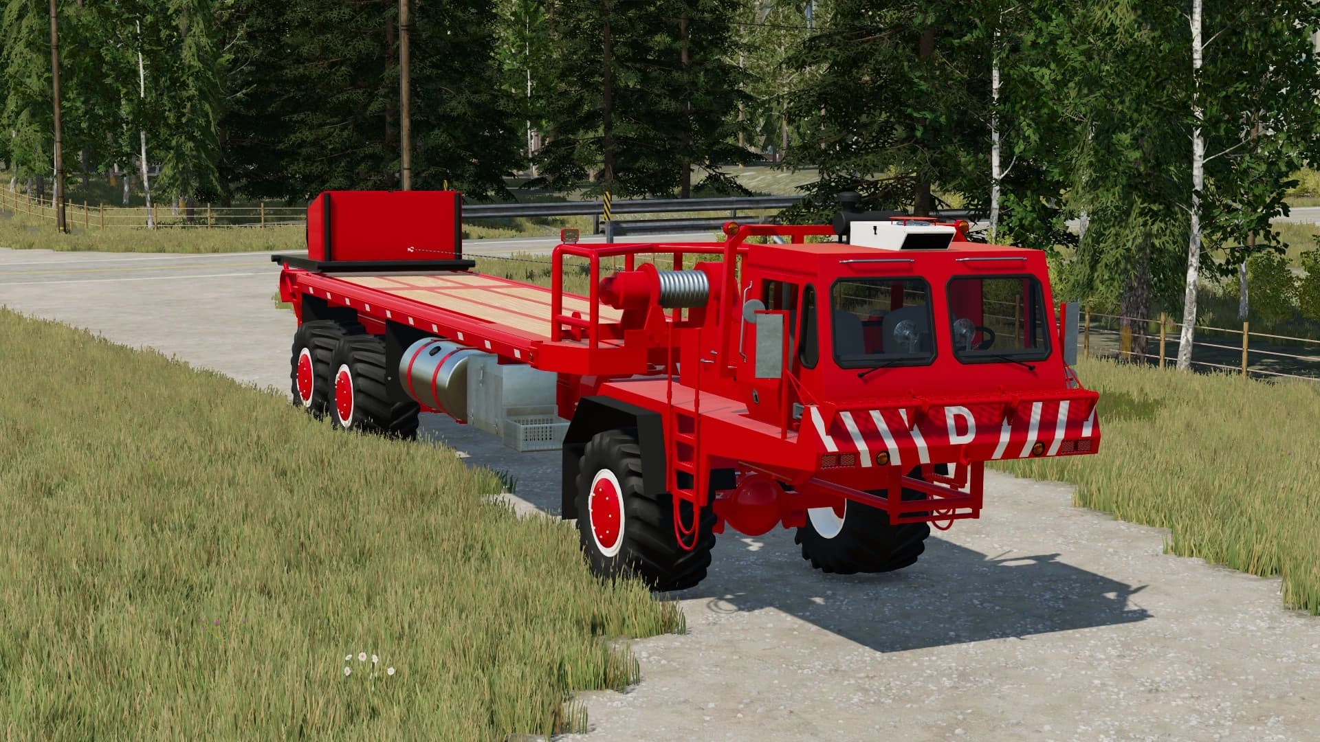 COMMANDER BED TRUCK AND SUPPORT SKID