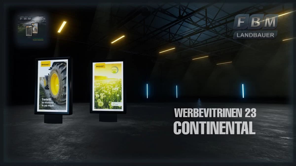 CONTINENTAL ADVERTISING SHOWCASES 23