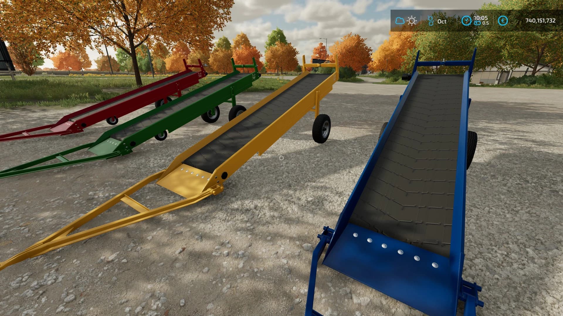 CONVEYOR BELT WITH LOAD TRIGGER WW