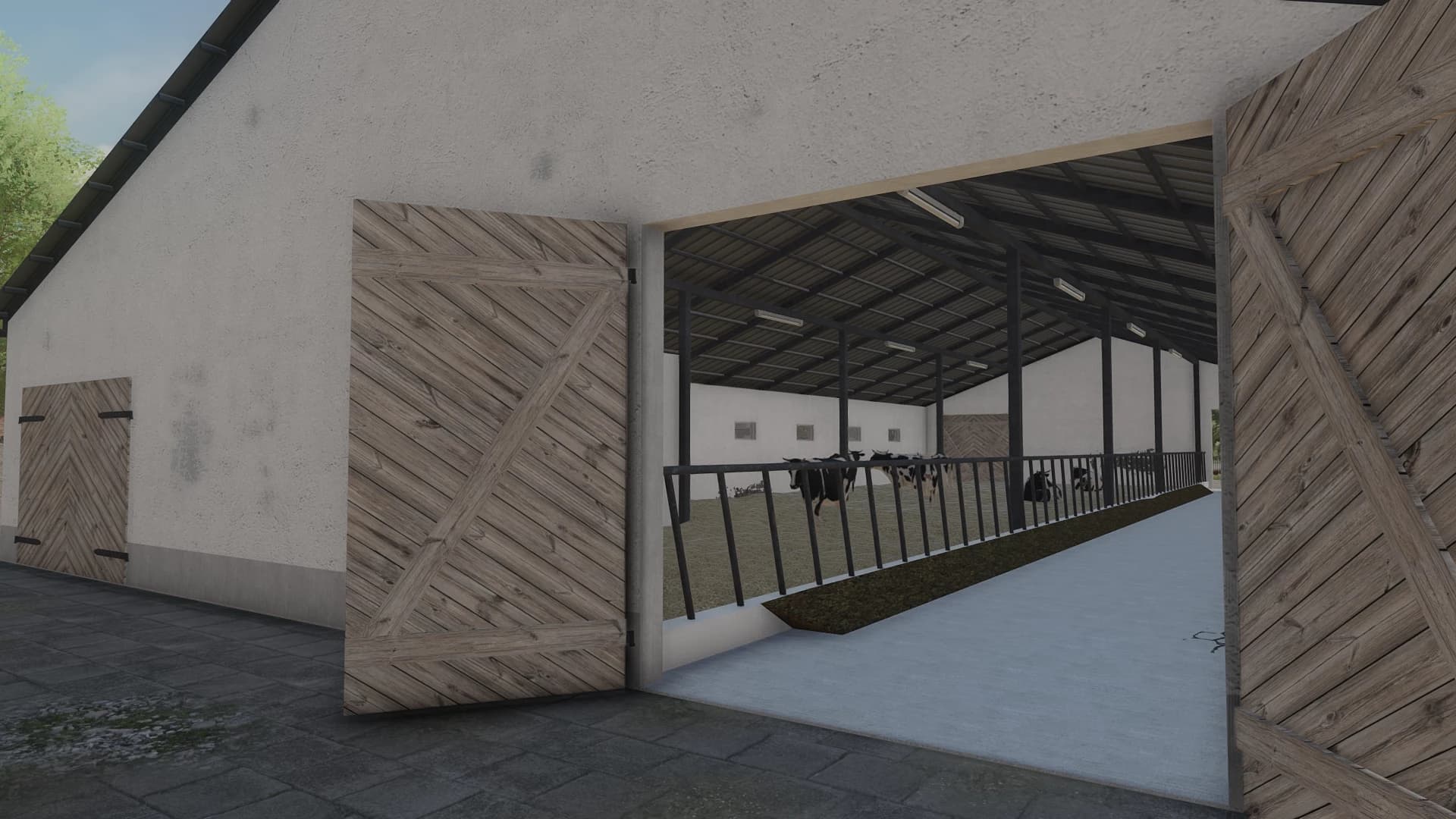 COWSHED FOR MEDIUM-SIZED FARMS