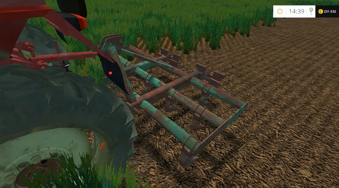 CULTIVATOR 4M RUST OLD PREZESŻIAROO