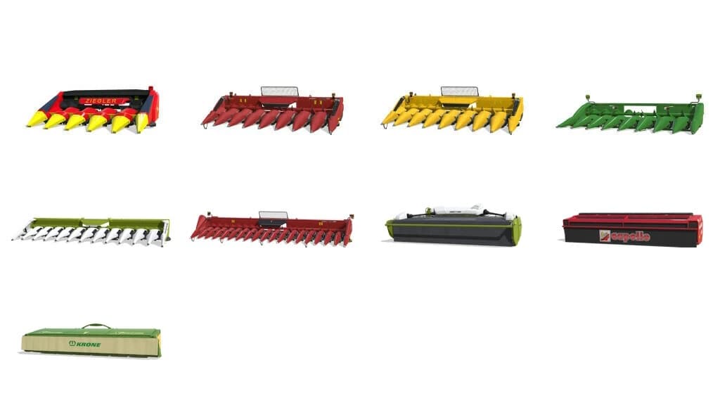 CUTTERS PACK WITH INCLUDED THE TRANSPORT TRAILER
