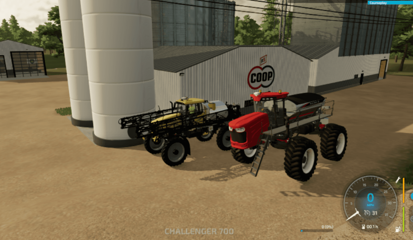 Challenger RG700 and Kuhn Accura ST