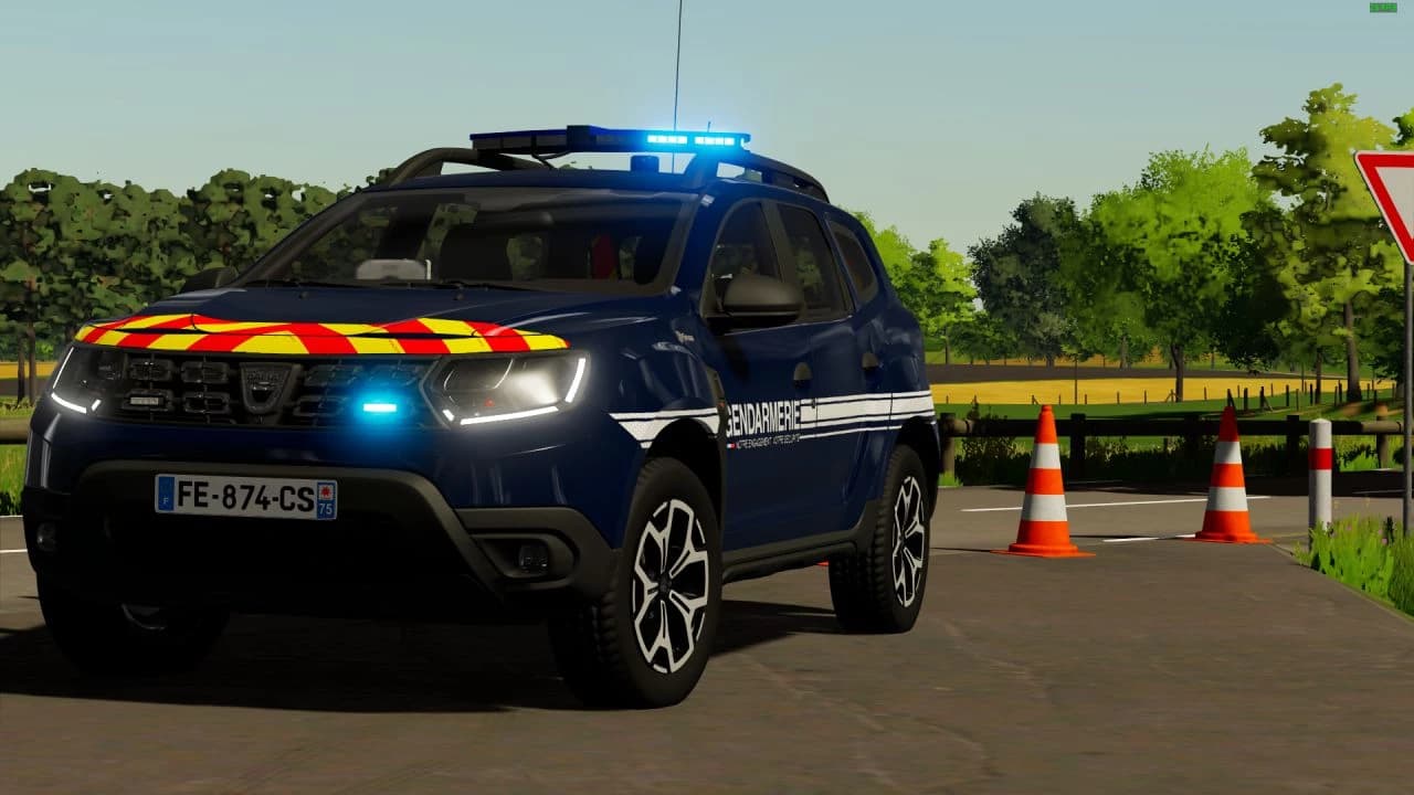 DACIA DUSTER GENDARMERIE