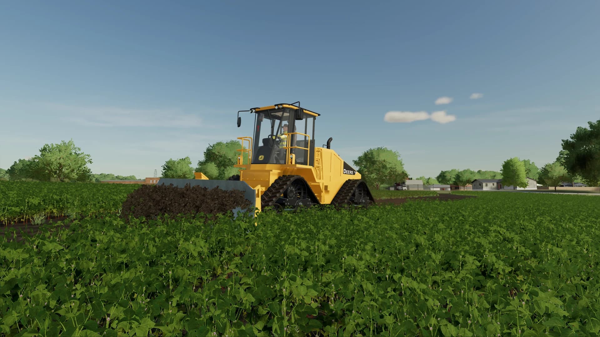 DEERE 764 SPEED DOZER W/ PLOW FUNCTION