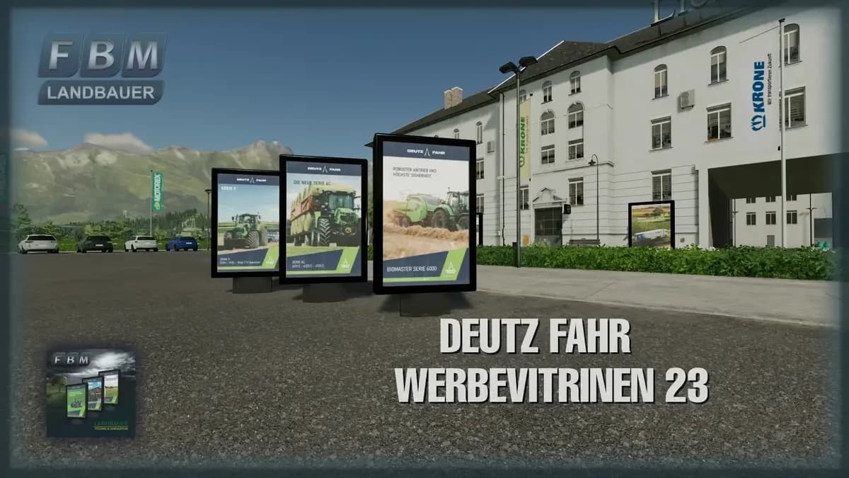 DEUTZ FAHR ADVERTISING SHOWCASES 23