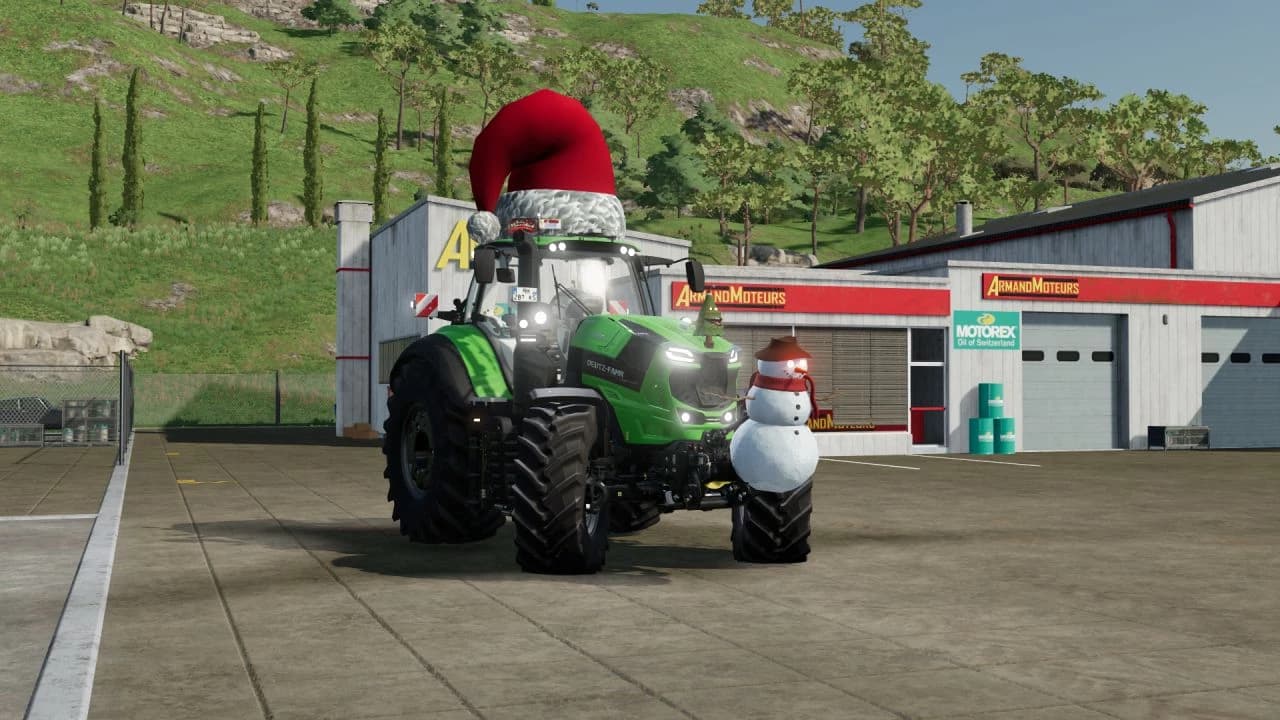 DEUTZ FAHR TTV8 CHRISTMAS EDITION