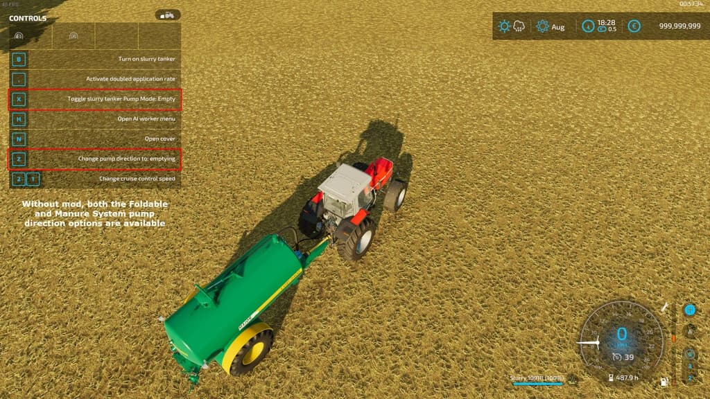 DISABLE FOLDABLE FOR MANURE SYSTEM MODS