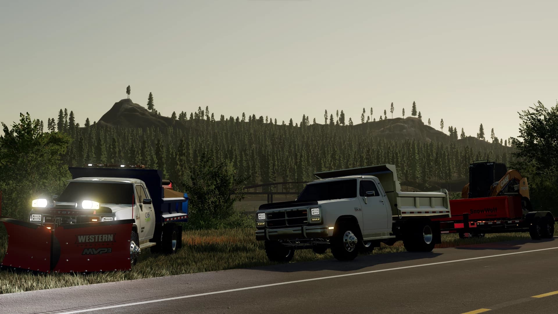 DODGE W250 DUMP