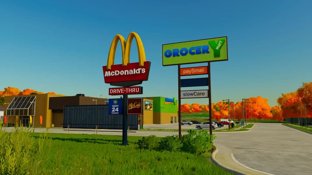 McDonald's Drive-Thru Sign