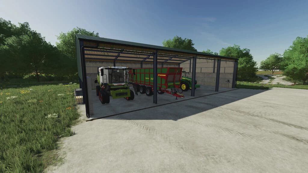 ENGLISH STYLE VEHICLE BARN SET
