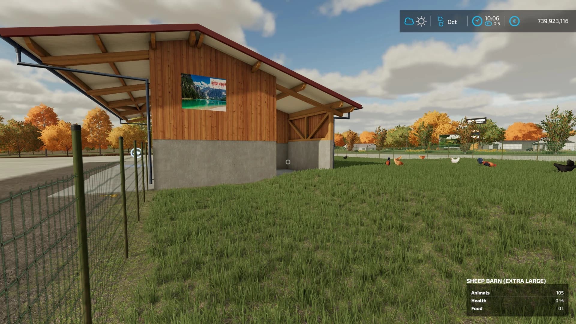 EXTRA LARGE CHICKEN COOP FOR 25000 ANIMALS