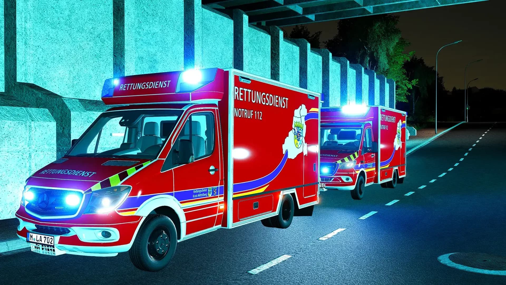 FAHRTEC RETTUNGSWAGEN F2-F4