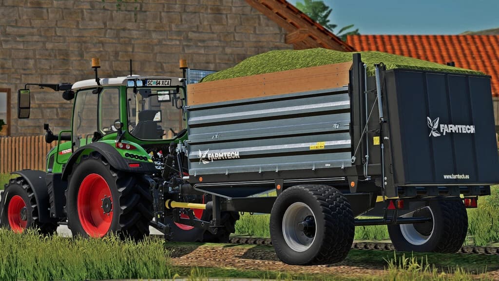 FARMTECH SUPERFEX 600 MANURE SPREADER/TRAILER