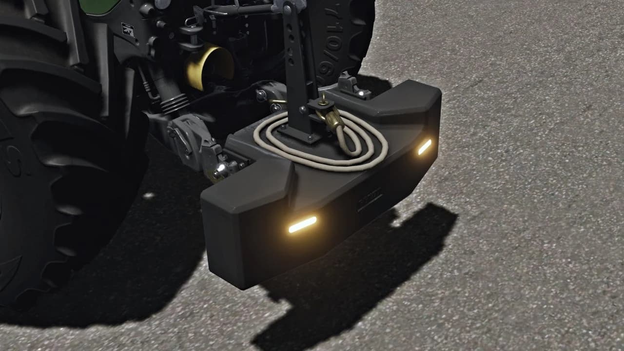 FENDT 1250KG WEIGHT WITH STROBES