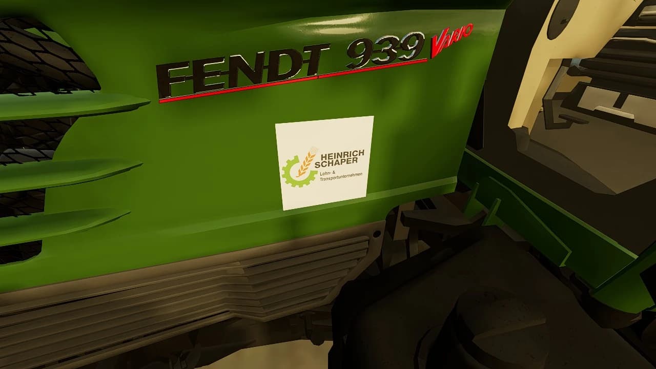 FENDT 900 VARIO SCR LU SCHAPER EDITION