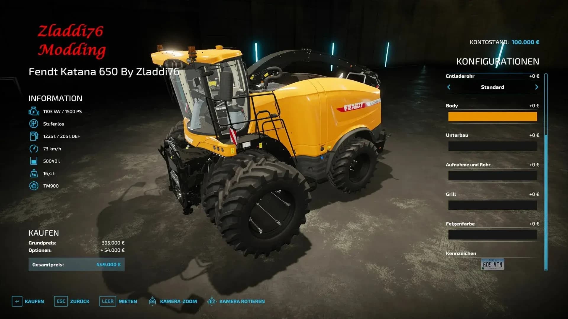 FENDT KATANA 650