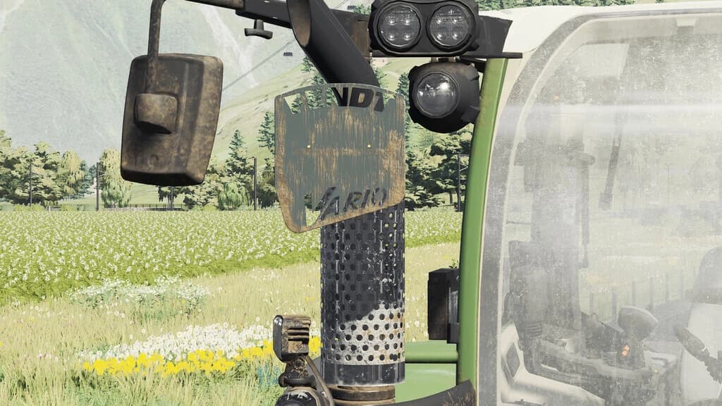 FENDT LICENSEPLATE HOLDER FOR FENDT FAVORIT/VARIO (PREFAB)