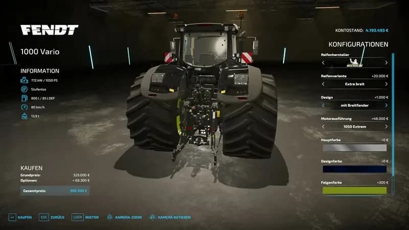 FENDT VARIO 1050 SPEZIAL