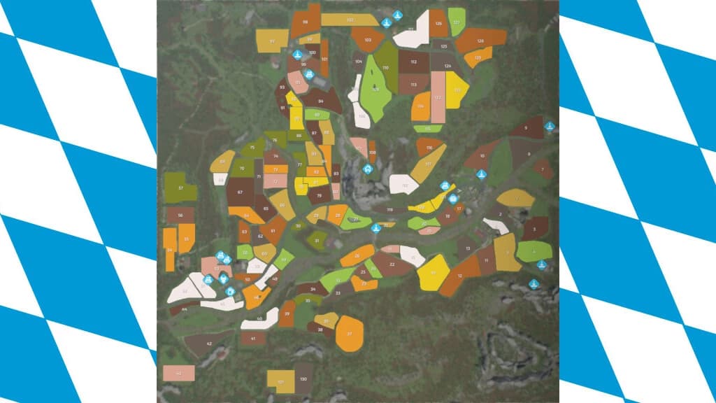 FICHTHAL MAP