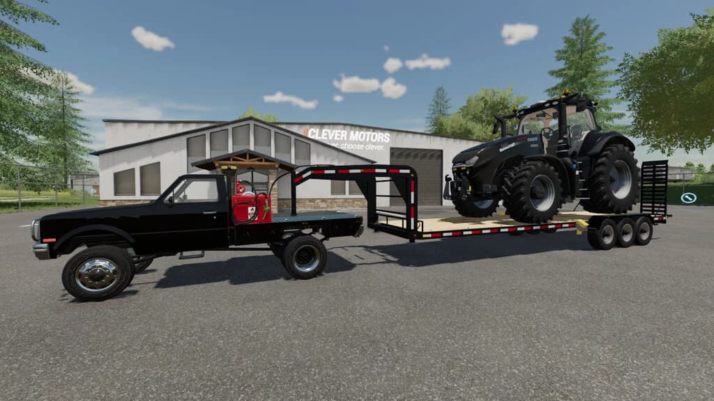 FLATBED SERVICE TRUCK