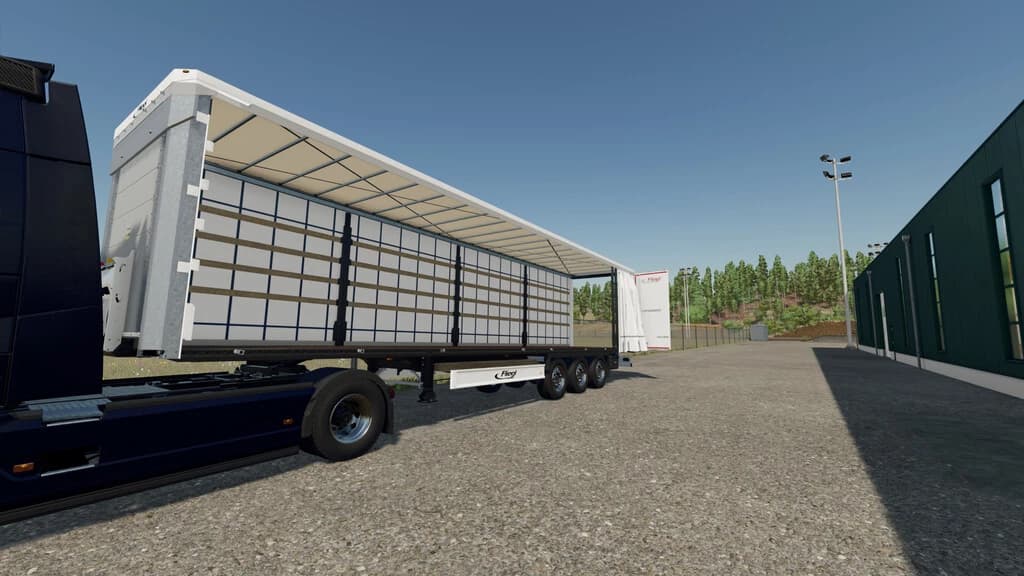 FLIEGL CURTAIN SIDED SEMI-TRAILER
