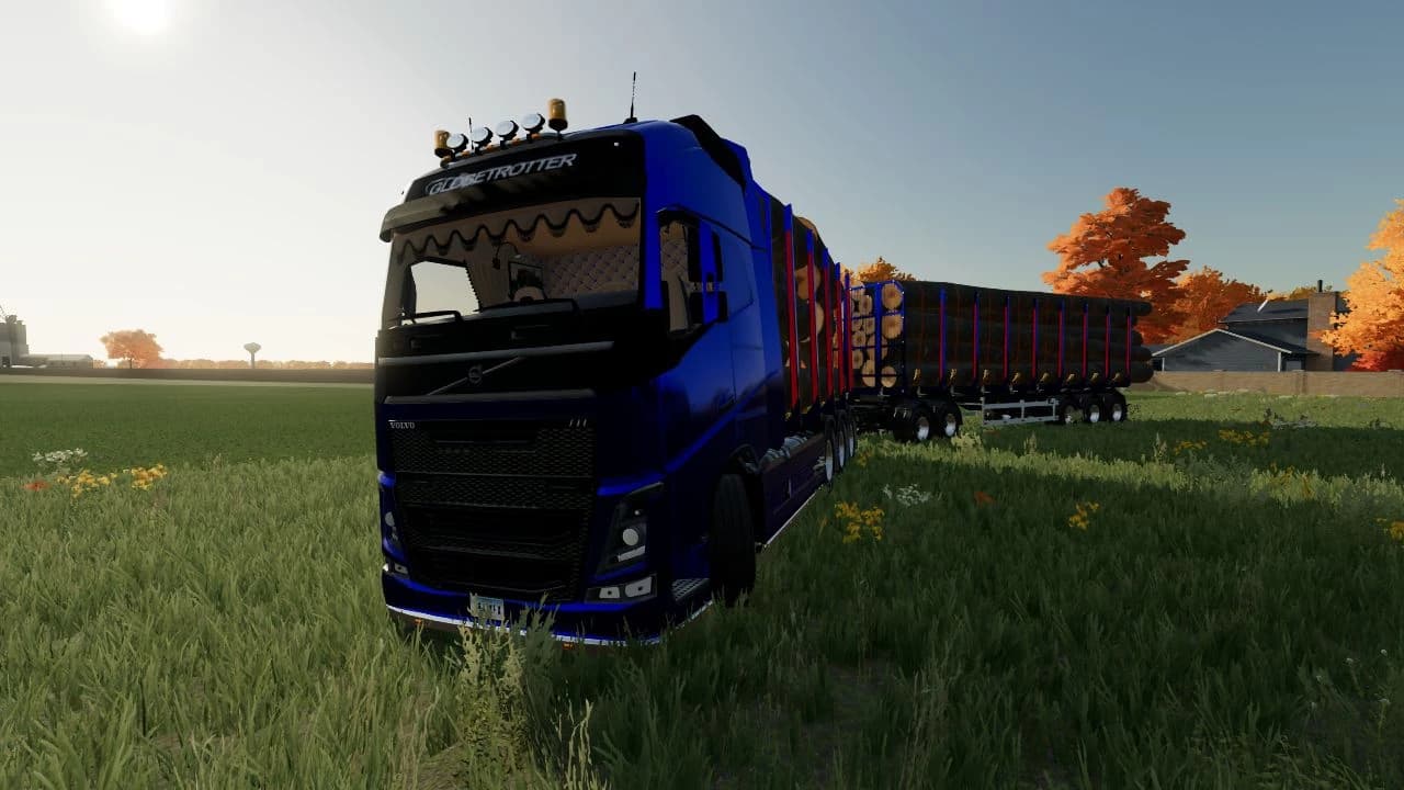 FLIEGL LONG TRAILER WOOD WITH AUTOLOAD