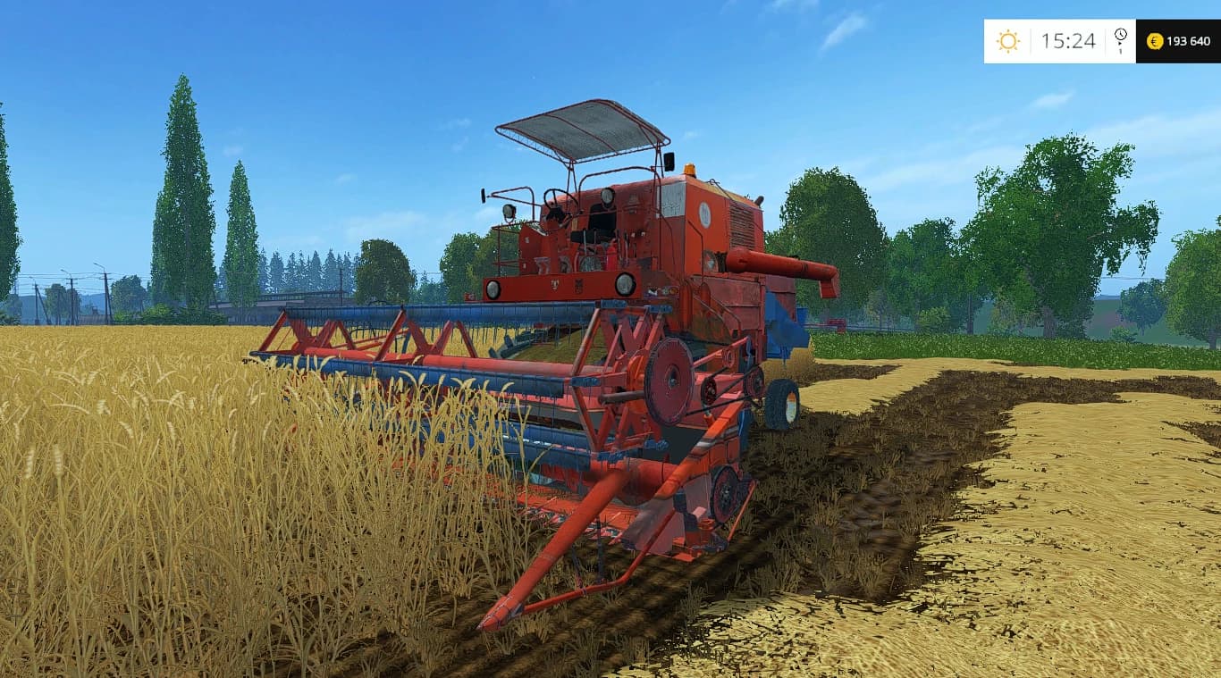 FMŻ BIZON Z056 RDŻA STARY CZERWONY