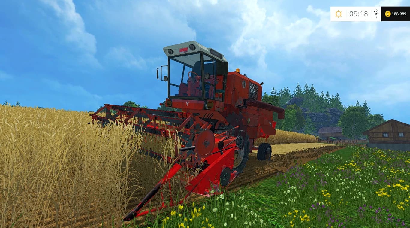 FMŻ BIZON Z056 RDŻA ZŁOM KABINA