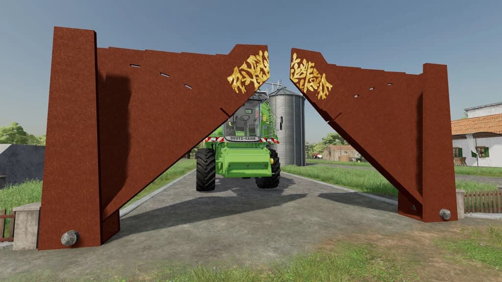 FOLDING FAN GATE