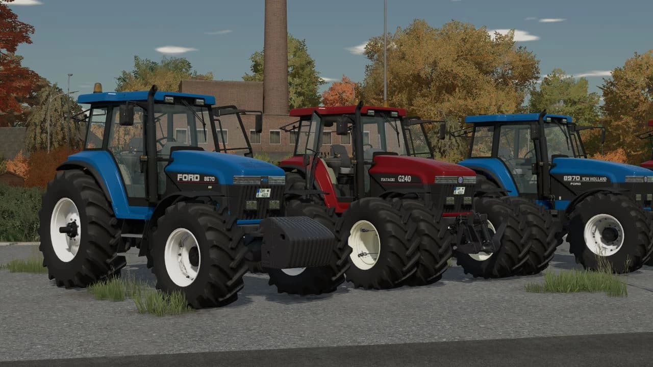 FORD NEW HOLLAND FIAT AGRI 70 SERIES