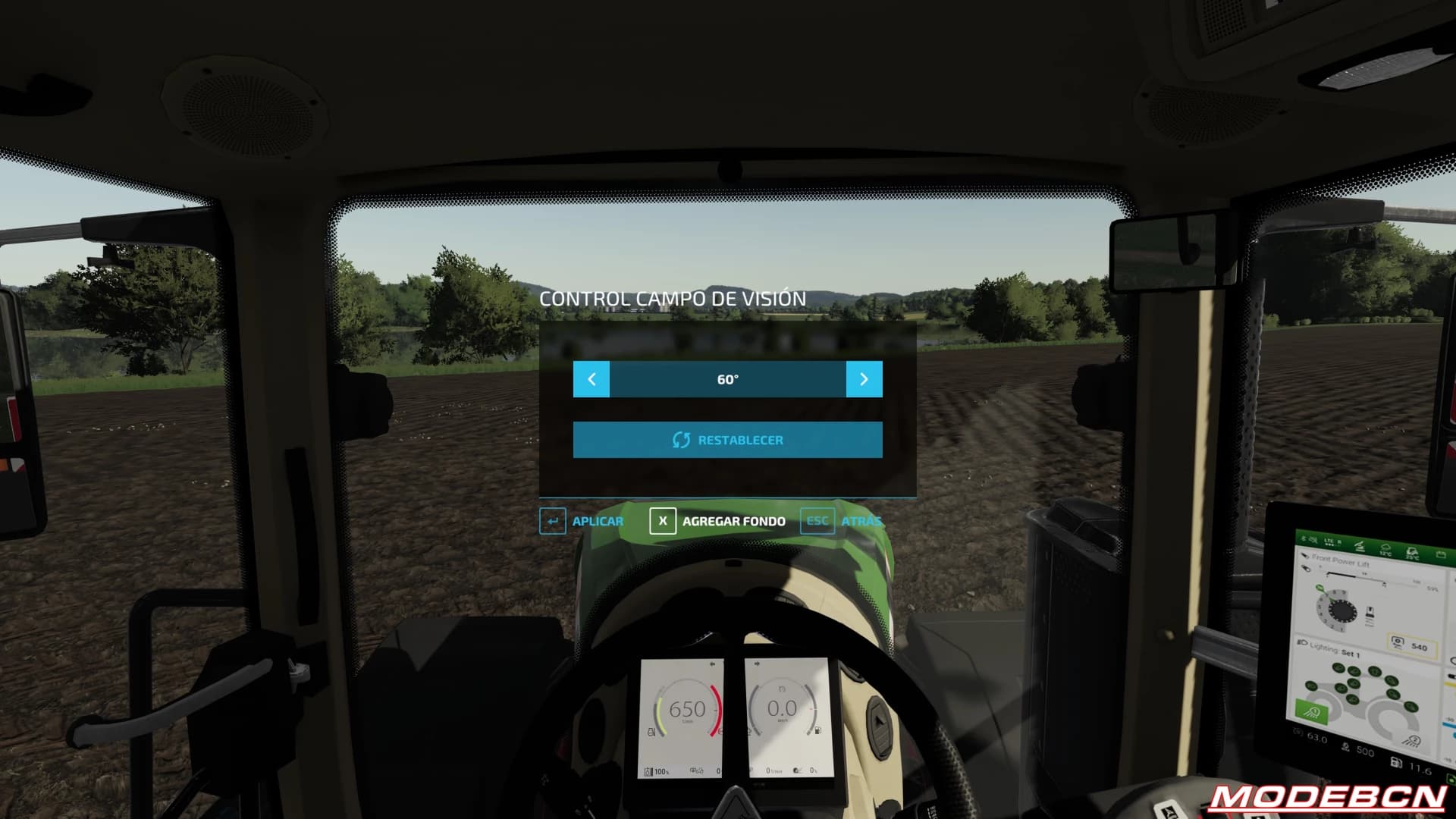FOV CONTROL VERSIÓN EN ESPAÑOL