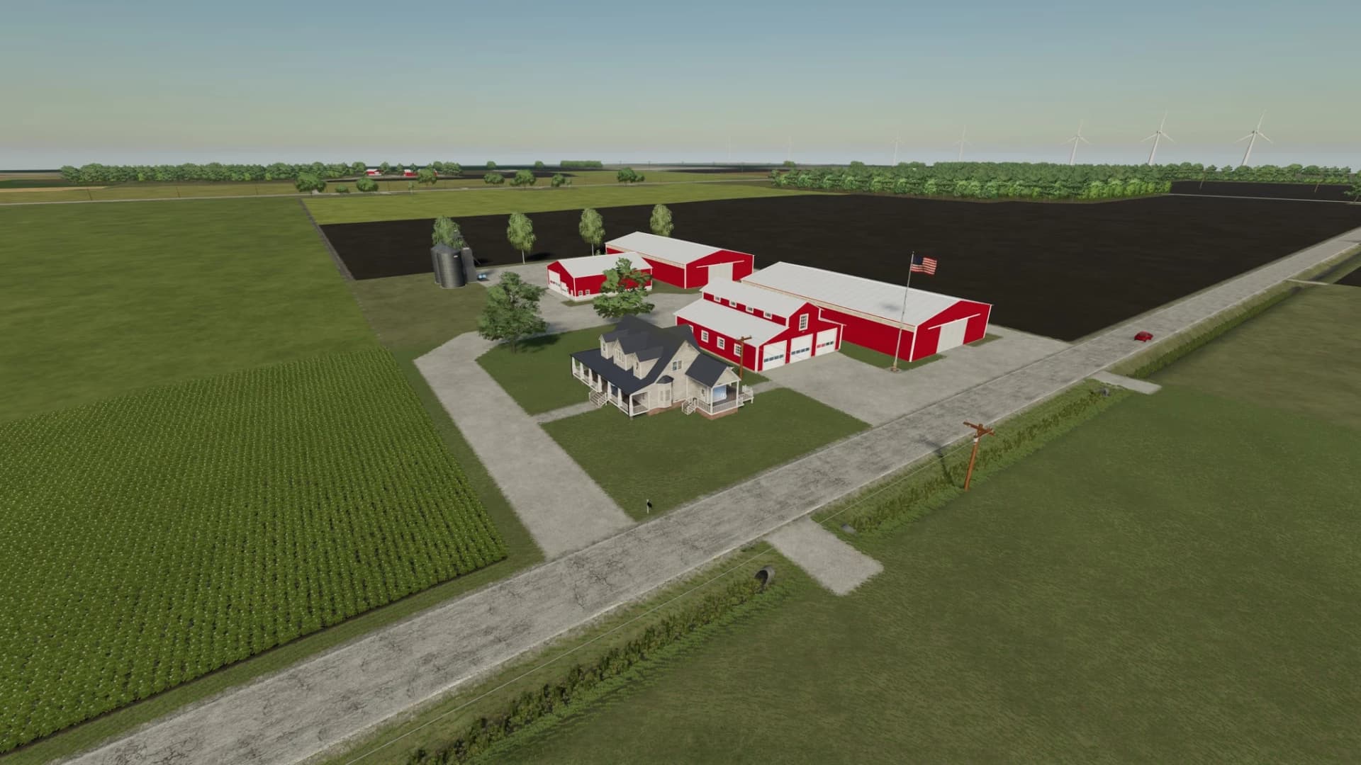 FRANKENMUTH FARMING MAP