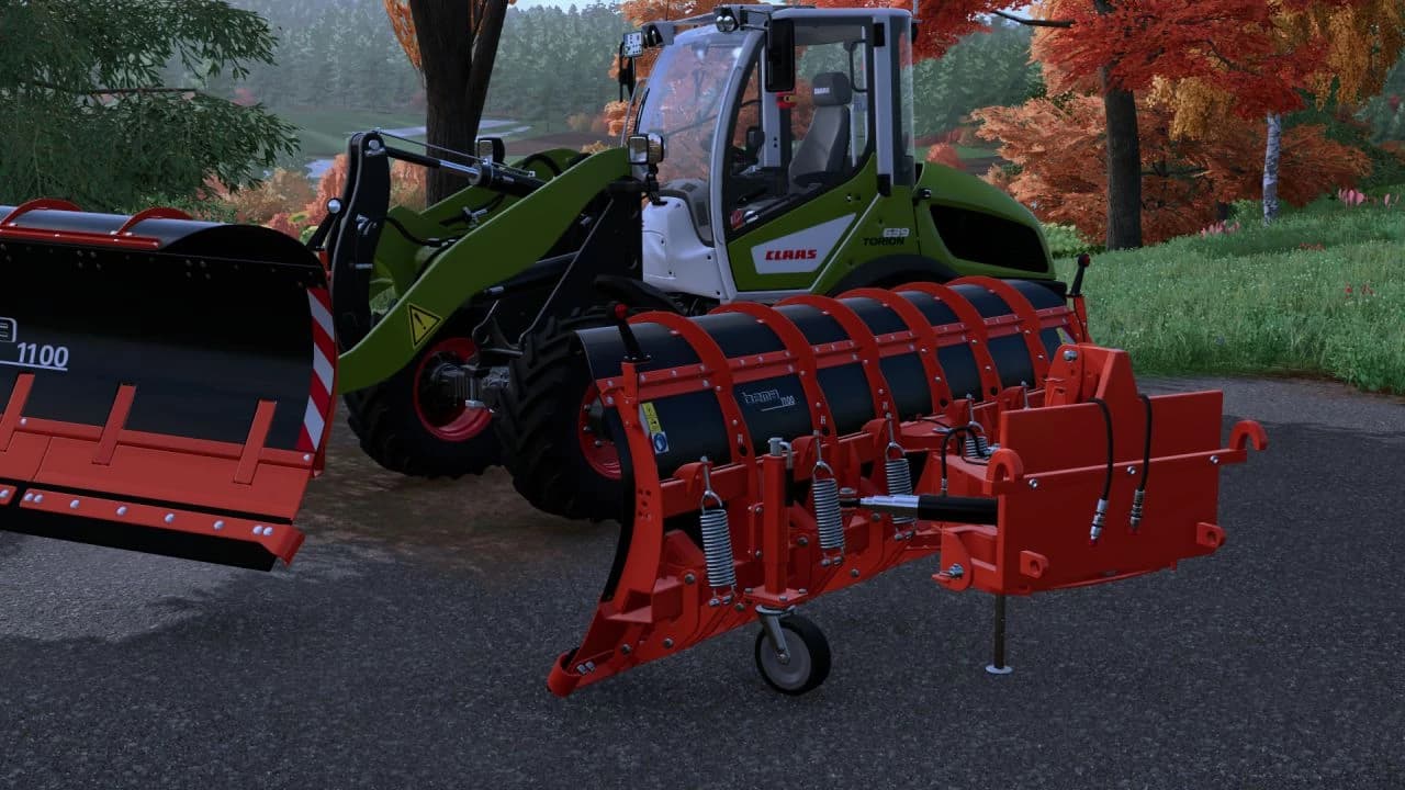 FRONT LOADER SNOW PLOW BEMA 1100