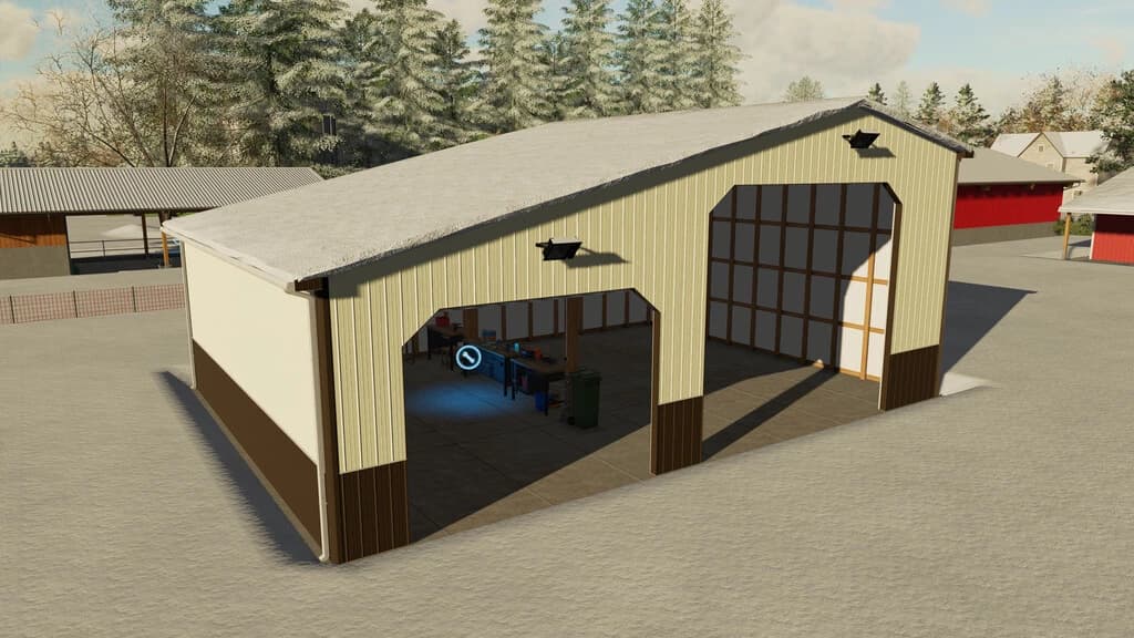 GARAGE WITH OPTIONAL WORKSHOP