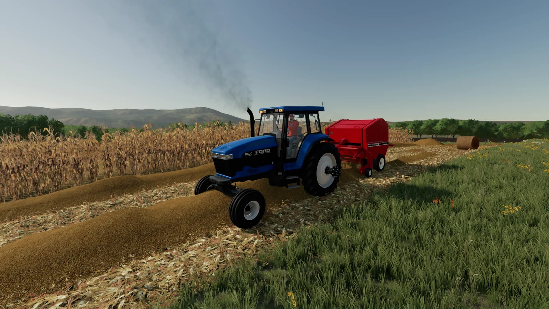 GEHL 1310 ROUND BALER