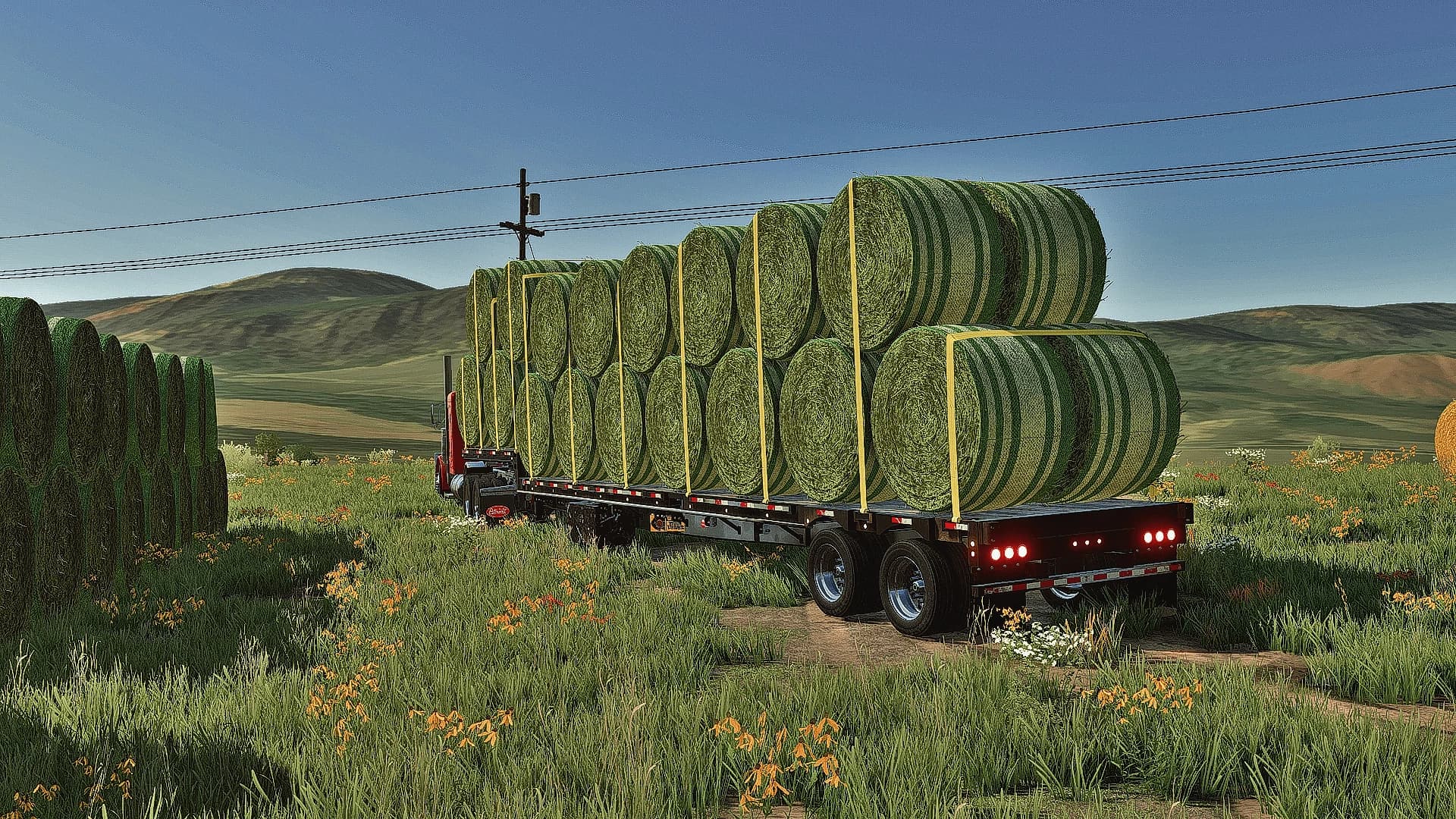 GLOBE 40 TON STEP DECK AUTO LOAD