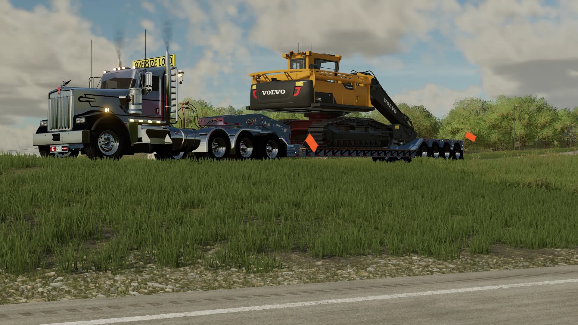 GLOBE 50 TON LOWBOY