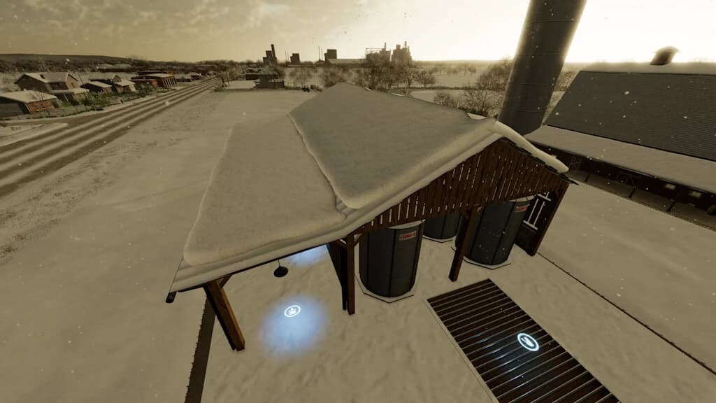 GRAIN SILO WITH WORKSHOP