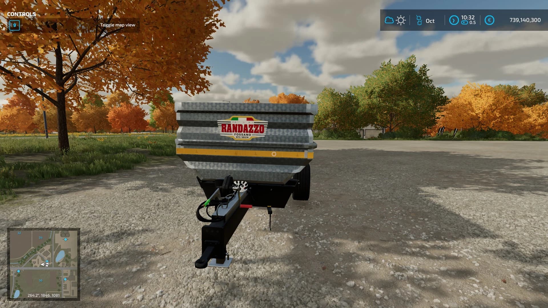 GRAPE TRAILER SINGLE AXLE