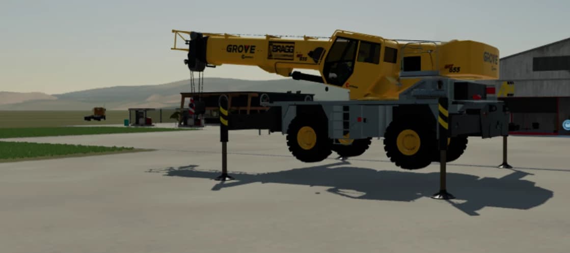 GROVE GRT 655 ROUGH TERRAIN CRANE LIFT STRAPS