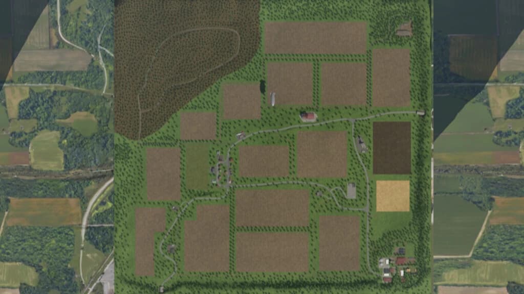 GUMPEN MEGA FIELD AND FOREST MAP