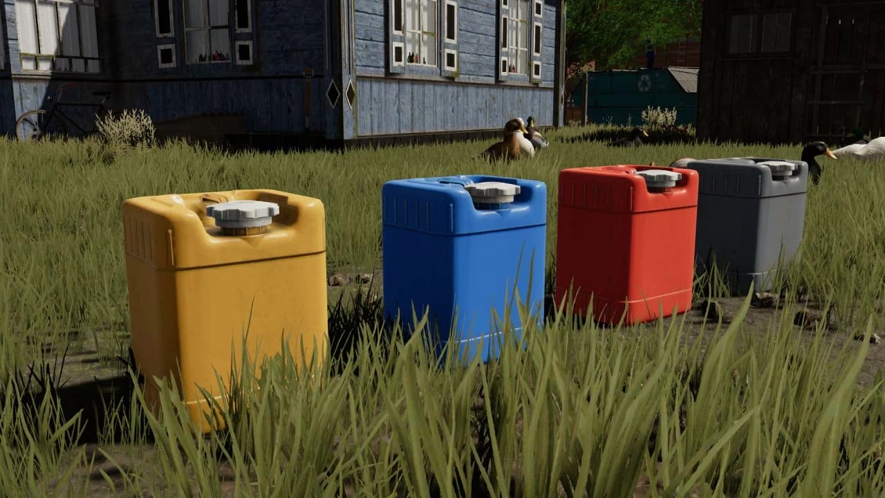 HERBICIDE AND FERTILIZER DRUMS