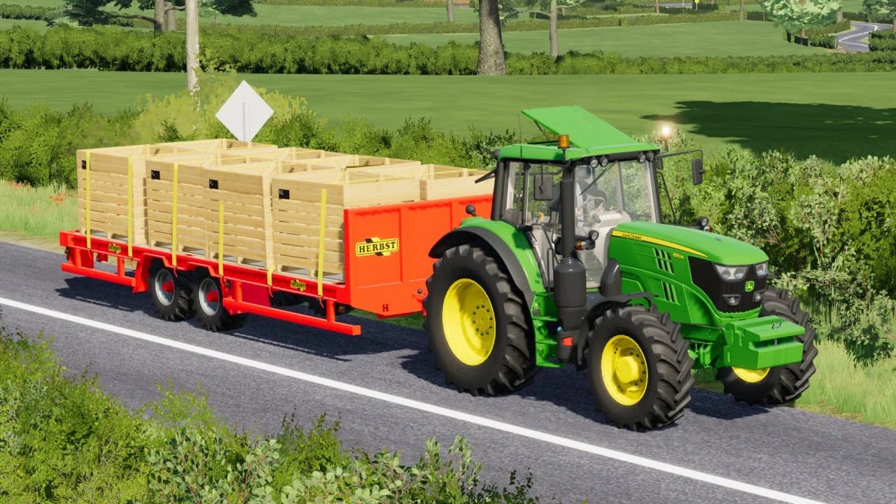 HERBST FLAT BED TRAILER