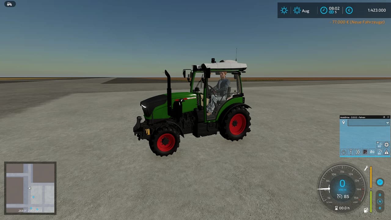 HIGH SPEED NARROW TRACK TRACTOR FENDT