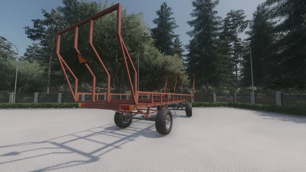 HOMEMADE BALE TRAILER