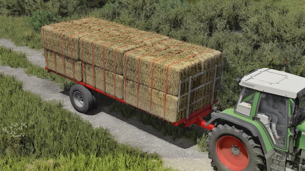 HOMEMADE BALE TRAILER