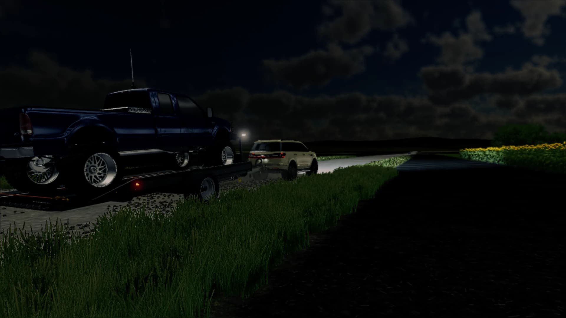 HOMEMADE TILT DECK CAR HAULER